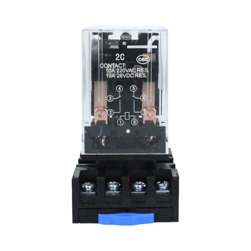 Relais 24V36V220V380V AC220V -2C commutateur industriel bipolaire tableau