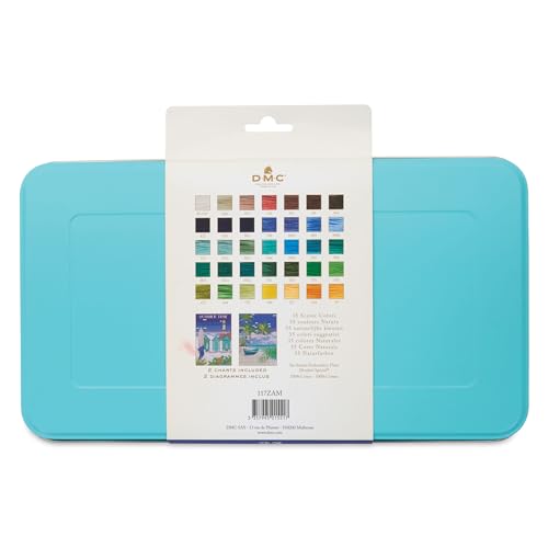 DMC Embroidery Floss Tin 8.7yd 35/Pkg-Scenic Colors -117ZAM