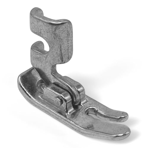 Image of ZENITH Metal New Low Shank Straight Stitch Narrow Presser Foot for Automatic Electric Low Shank Sewing Machines Suitable for Usha Janome Brother Singer etc. (Metal Straight Stitch)