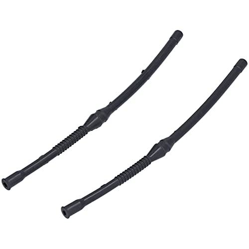 durite essence debroussailleuse, Tuyau Essence Tronconneuse, 2 Pièces Ligne De Tuyau De Carburant Remplacement de Conduite de Carburant pour tronçonneuse 66...