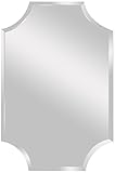 Spancraft Glass Scallop Beveled Mirror, 24' x 36'