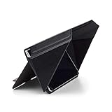 Philbert Danish Design 4-in-1 Tablet/iPad Sun Shade Lux Cover with Built-in Hood - Screen Shade, Privacy, Heat Protection, Contrast Enhancement - Universal Self-Standing Cover for 9,7”-11” - Black
