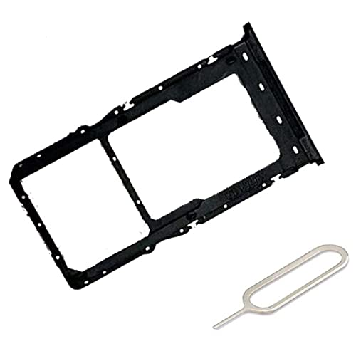 UPONEW for Motorola Moto G Pure 2021 XT2163 XT2163DL XT2163-4 XT2163 Sim Card Tray SD Sim Card Holder Container Replacement Part Black