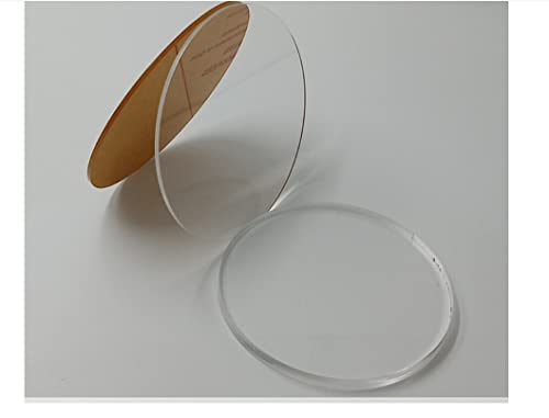 25mm 30mm 40mm 45mm 50mm 60mm disco acrílico transparente juegos miniaturas bases redondas de plástico for juegos de guerra soporte de figura(190mm 5pcs)