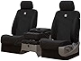 Covercraft Carhartt Super Dux SeatSaver Custom Seat Covers | SSC3477COBK | 1st Row 40/20/40 Bench Seat | Compatible with 2019-2020 Ford F-150, 2019-2022 F-250/F-350/F-450/F-550 | Black