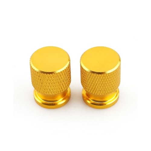 CNC-Ventileinsatzkappe Für Ka@&wasaki Z650 Z750 Z800 Z900 Z1000 Z250 Z400 Z CNC-Aluminium-Ventilkappen Für Felgen Und Reifen(Yellow)