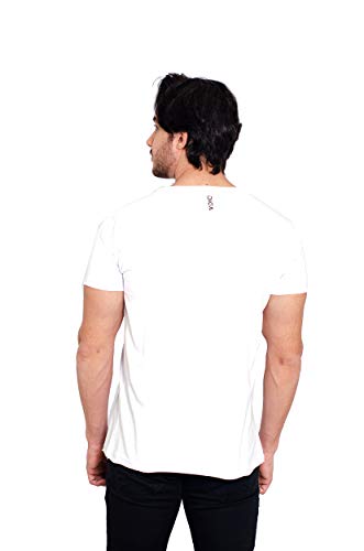 Kit com 2 Camisetas Basicas Lisas Gola Canoa Preto e Branco Masculina (M)