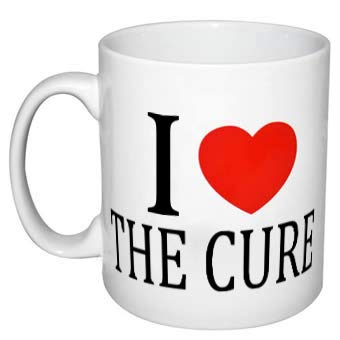 EC C196 I Love The Cure Mug, Ceramic