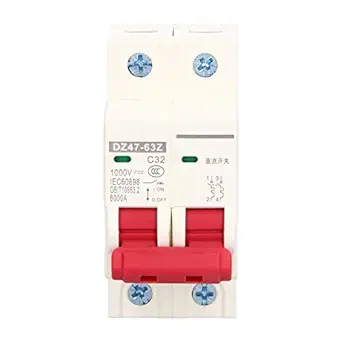 Miniature Circuit Breaker, DC Circuit Isolator DZ47-63Z 1000V for Solar PV System for Power Systems for Communication