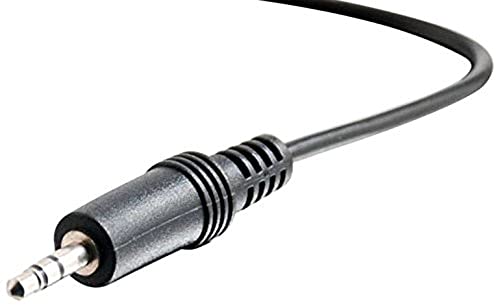 / Cables To Go Legrand -  3.5MM Stereo Audio Cables, 3.5MM Male to Male Cord, Black Audio Cable with In-Wall, CMG-Rated Jacket, 3 Foot 3.5MM Audio Cable, 1 Count - C2G 40412