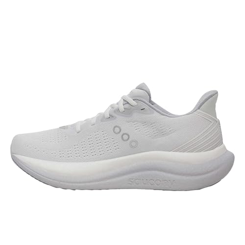 Saucony Triumph 23 para Hombre, Blanco (White/Cloud), 10