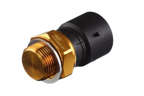 HELLA 6ZT 007 807-021 Interruptor de temperatura, ventilador del radiador - 12V - 2polos - Conector plano - forma enchufe: redondo - atornillado - Contacto de cierre