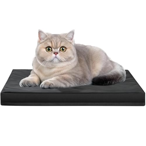 Maihandasi Indestructible Dog Bed - Memory Foam Dog Kennel Pad for Small Dogs & Cats, Waterproof...