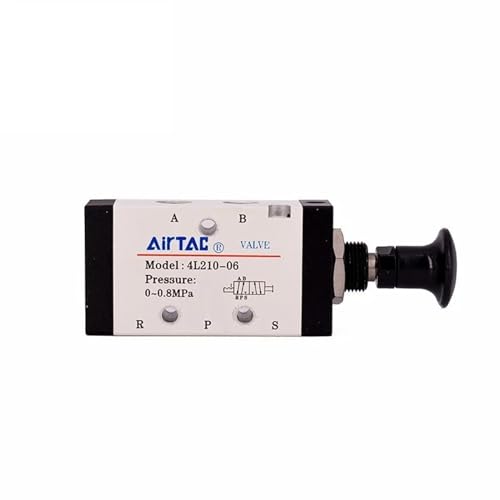 Vanne 4L210-06 pneumatique manuelle pour résoudre les pertes de pression d'air