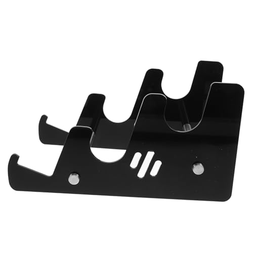 HOMSFOU Lightweight Acrylic Keyboard Stand Multi-tier Holder Easy to Use for Organizing Your Desk