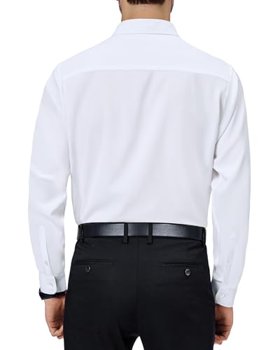 Alimens Gentlemen's 4-Way Stretch Long Sleeve Dress Shirt