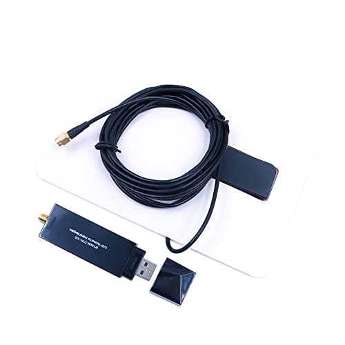 Fasizi DAB Radio Receiver In Car Antenna Digital DAB+ Adapter Tuner Box Audio USB Amplified Loop Antenna Decoding Radio Receive for Android