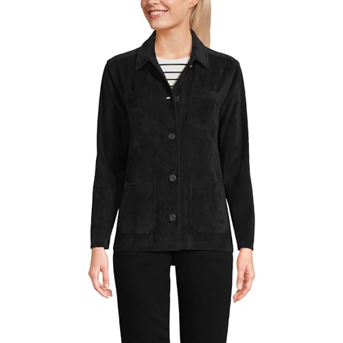 Lands' End Women's Long Sleeve Sport Cord Chore...