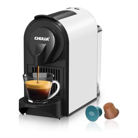 CHULUX Bafè-Pro Espresso Machine, Mini Espresso Machine for Nespresso Original Capsules, Single Serve Coffee Machine for Home Espresso & Lungo Maker, Italian ODE 20 Bar Pump Cover