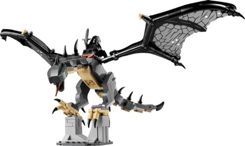 Icons Il Signore degli Anelli Fell Beast 40693 - Set da costruzione per adulti, con minifigure Nazgûl e Osgiliath, 269 pezzi - Lego - Immagine 1