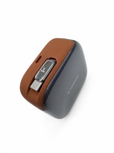 TORRAS FlexLinePro 60W Retractable USB C Charger Block,for iPhone 17 Charger Fast Charging, GaN Ⅲ USB C Cable with Dual-Port for MacBook Pro/Air,iPad, Samsung Galaxy S26 Ultra, 47.24in, Brown