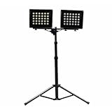 Wiederaufladbare LED-Arbeitsleuchte mit Ständer, tragbare kabellose Arbeitsleuchte, dimmbare...