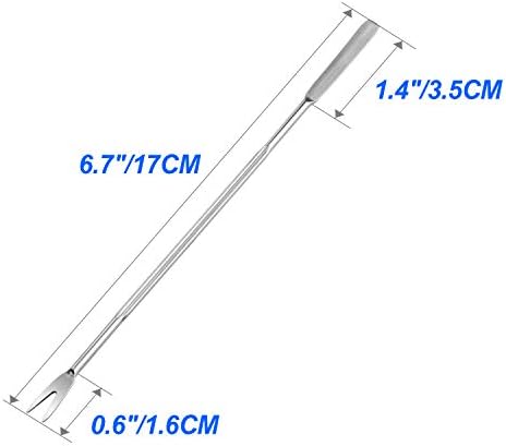 20 Pieces Stainless Steel Seafood Forks Picks- Silver