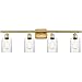 Innovations Lighting 516-4W-SG-G342 Bare Bulb 1 Light Cord Set, Satin Gold