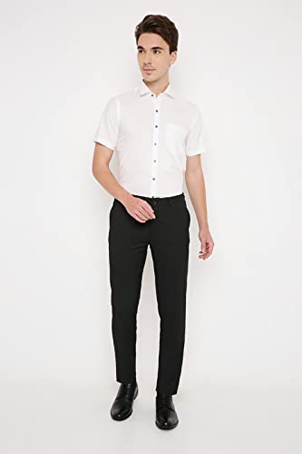 Image of MARK & ALBERT Men's Half Sleeves Regular Shirt