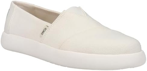 TOMS Shoes Women's Alpargata Mallow White Canvas 8.5 M | Image 1