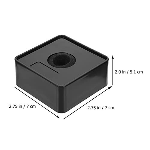 ARTIBETTER 2pcs Triângulo portátil Cubo quadrado de entrevista logotipo Mic Mic Flag Station Logos