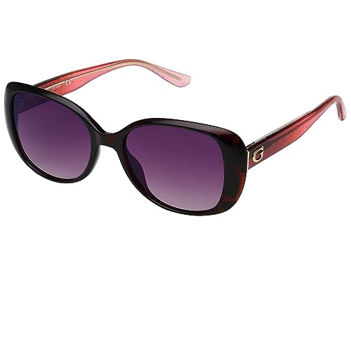 GUESS Women's Gu7554 Square Sunglasses