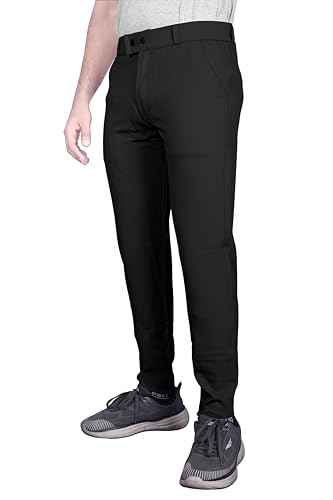 Image of HARSHAD KUMAR & CO Men's Flexible Formal Trousers, Dress Pants