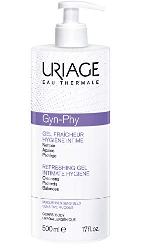 Uriage URIURIU09005886 Gyn Phy Refreshing Intimate Gel 17 Fl.Oz. | Ph Balancing Feminine Wash For Sensitive Skin | Removes Odor While Gently Cleansing | Soap Free, Paraben-Free cover