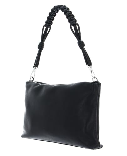 Sac bandoulière ABRO Dalia cuir noir, l'accessoire idéal de vos journées urbaines