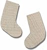 Unfinished Wood Mini Christmas Stocking Cutouts Pack of 30 by Factory Direct Craft - Made in The USA for Christmas Decorating, Crafts and DIY Projects (1 Inch Wide) #3