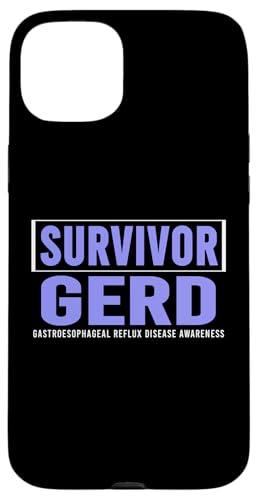 GERD Survivor Gastroesophageal Reflux Disease T�V���c GERD �X�}�z�P�[�X iPhone 15 Plus �p