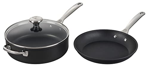 Comparison: Best Le Creuset Pan Dishwasher Safe 9 Le Creuset Toughened Nonstick PRO Cookware Set, 3 pc. (10" Fry Pan, 4.25 qt. Saute Pan with Lid)