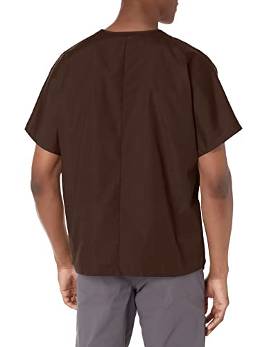 Image of Cherokee Scrubs for Women and Men Unisex V-Neck Tunic Nursing Scrub Top with Chest Pocket, Tuckable Durable Fabric - 4777 | 1 Chest Pocket For Essentials, Traditional Fit, Durable Construction, Comfortable Knit Details, Easy Care, Tuckable Style