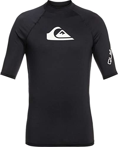 Quiksilver™ - Licra de manga corta UPF 50 - Hombre - L - Negro