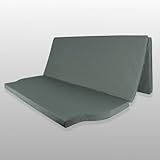 Klappmatratze Fränkische Schlafmanufaktur Viskoelastische Matratze für T4/5/6 Multivan, Klappmatratze, 148x185x7 cm