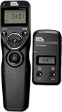 Fernauslöser für Sony, Pixel TW-283 LCD Timer Shutter Kabellose Fernauslöser für Sony Micro Single Digitalkamera A9 A99II A73 A7 A7 II A7R A7R II A7RIII A7S A77II A58 A68 HX300 A6500 A6300