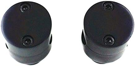 Pair Universal 7/8" 22mm & 1" 25mm Motorcycle Billet Handlebar Risers For Harley For Honda For Yamaha For Kawasaki For Suzuki Custom Springer Bobber Chopper (7/8" 22mm, Black)