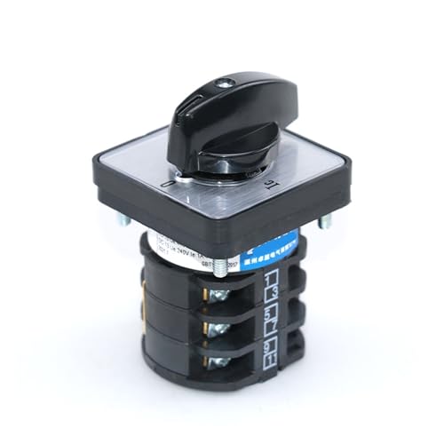 Amperímetro trifásico para solucionar desequilibrios de carga con selector 660V 3