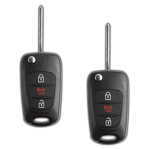 Télécommande Kia Soul entrée sans clé - Kit de 2 clés de remplacement