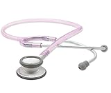 ADC - 619FL Adscope Lite 619 Ultra Lightweight Clinician Stethoscope with Tunable AFD Technology, Rose Quartz Rose Quarts