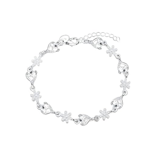 Bracelet de liaison de chaîne fini à la main contre l'usure