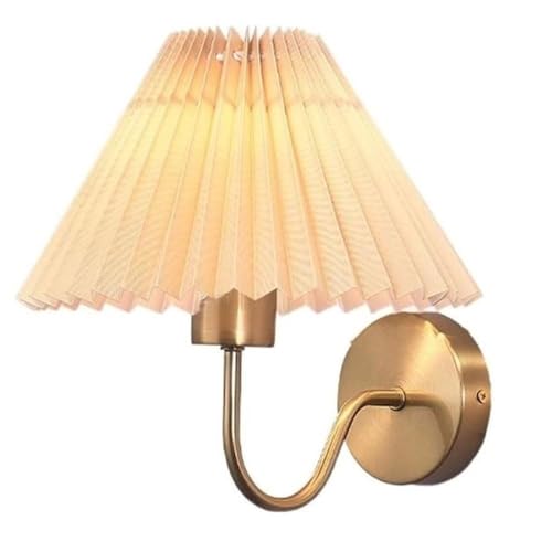 Aplique de pared para mesita de noche que ahorra espacio y evita la luz deslumbrante