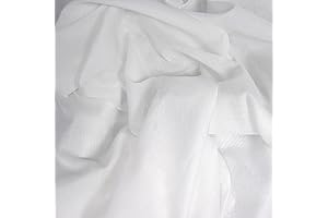 White Organic Cotton Lawn Fabric