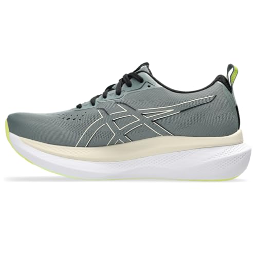 ASICS Men's GLIDERIDE MAX Running Shoes, 13, Monument Blue/Vanilla - image 4
